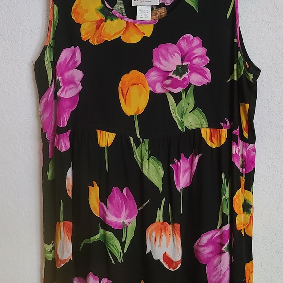 Vintage Caribou New York Floral Dress Set Made in USA - Picture 8 of 11